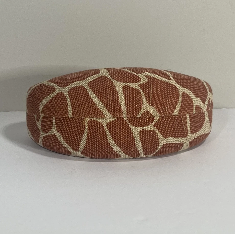 California Accessories Giraffe Print Glasses Case With Orange Interior.￼ - Image 3 of 4
