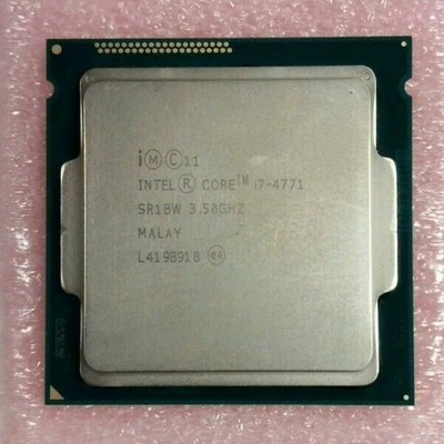 Intel Core i7-4771 SR1BW 3.5GHz Quad Core CPU Haswell Desktop Processor LGA1150