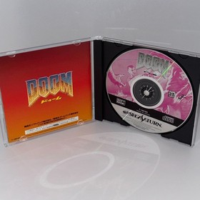 DOOM Sega Saturn  SEGA SATURN w/ Spine Card NTSC-J JAPANESE Retro Game