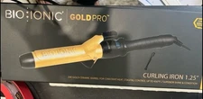 NIB Bio Ionic Goldpro Styler 1.25" Pro Curling Iron