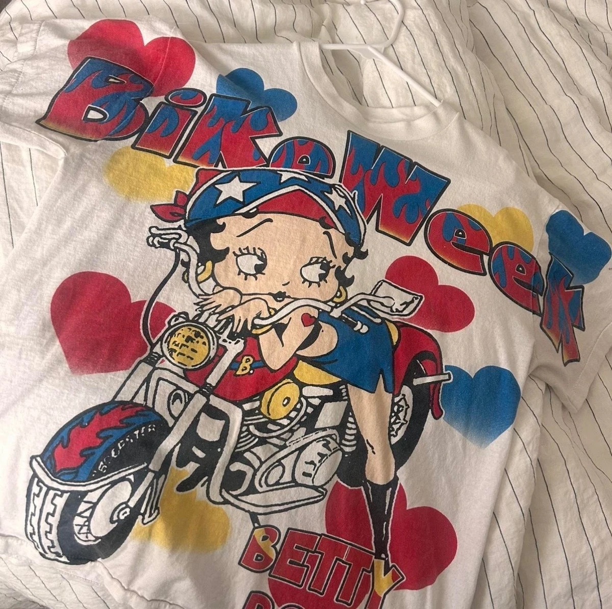 Las mejores ofertas en Tamaño Regular manga corta Betty Boop 