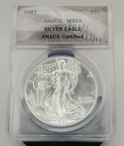 1 Oz Fine Silver One Dollar 1987 | eBay