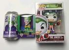 Lot Of 3 Funko Soda Batman Dark Knight Joker Figure Pop 358 Talking Bust & Book