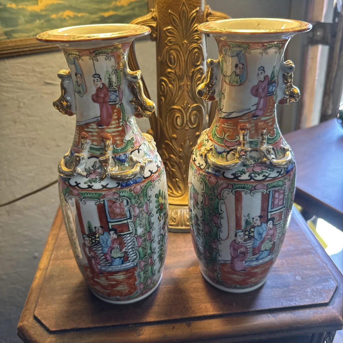 陶瓷多色1900-1940 中国古董花瓶| eBay