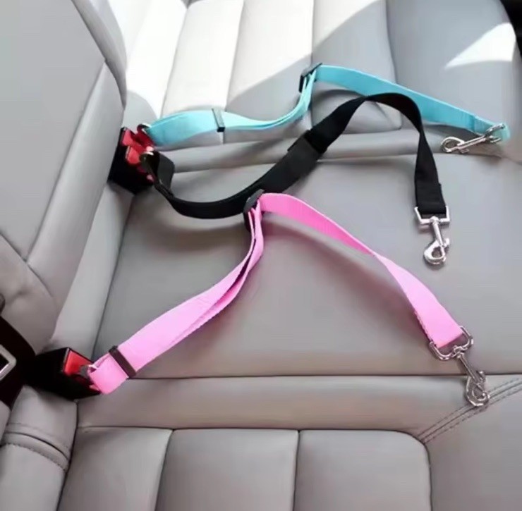 Protector de seguridad para cinturón de seguridad para perros accesorios de viaje para mascotas collar de correa para perros