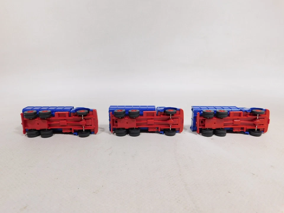 3X LKW MAN H0 1:87 Con Cassone Mint #DX224-0,5 - Immagine 3 di 4