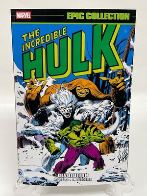 Incredible Hulk Epic Collection Devolution Marvel Comics TPB Paperback