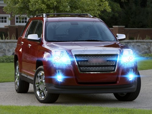 For GMC Terrain 2010-2015 6X LED Headlight Hi/Lo Beam + Fog Light Bulbs 8000K GL - Bild 9 von 12