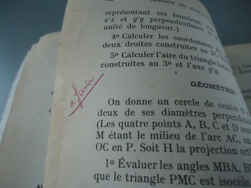 Brevet d'Etudes du Premier Cycle/Mathématiques/Annales Vuibert/Fascicule 7/1967 - Picture 12 of 16
