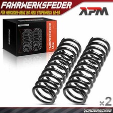 2x Federn Fahrwerksfeder Vorderachse für Mercedes-Benz 190 W201 Stufenheck 82-93