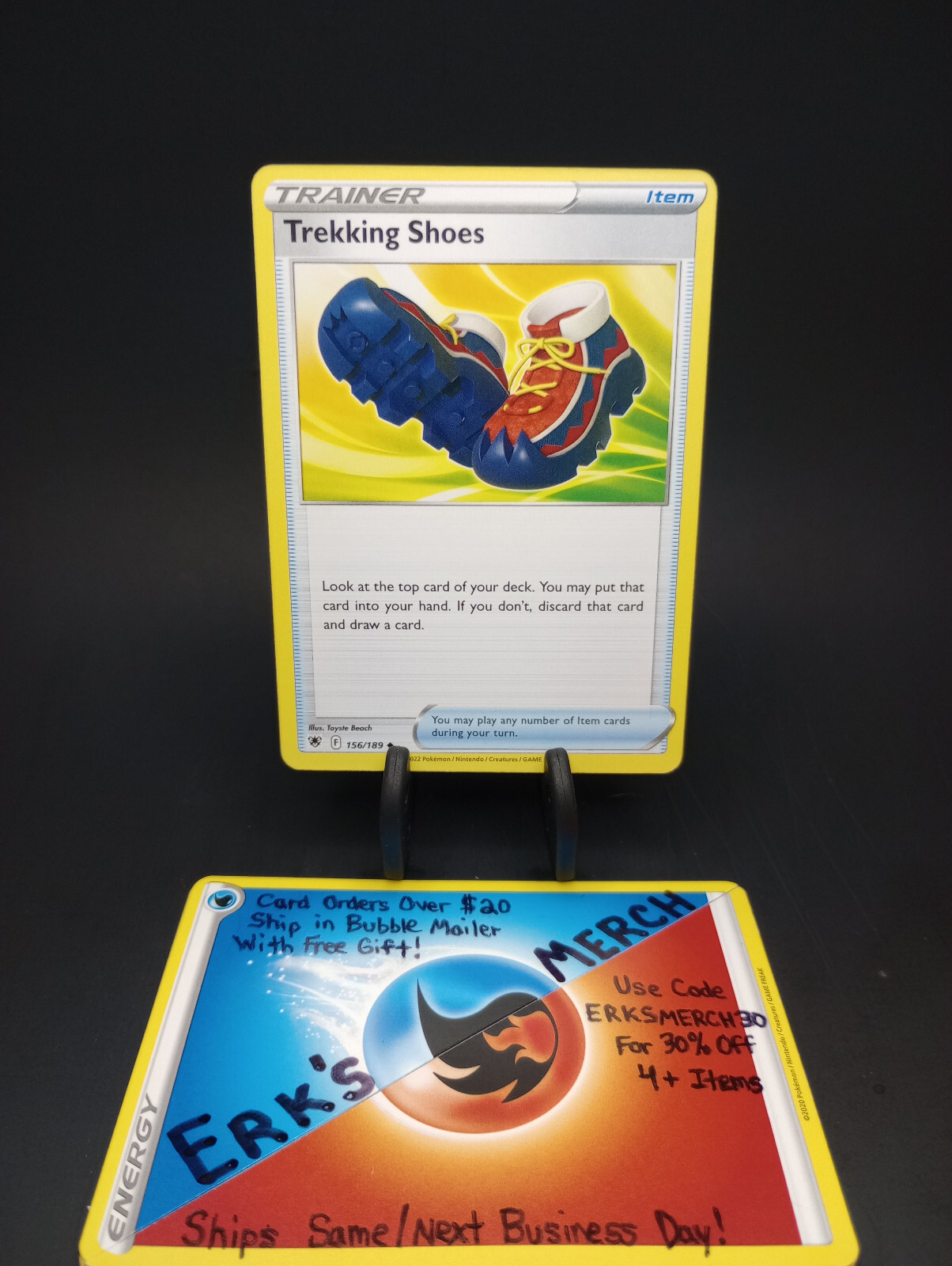 Trekking Shoes 156/189 Astral Radiance Regular Uncommon Pokemon Card 