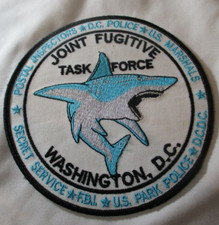 Joint Fugitive Task Force Washington DC Patch / FBI USSS Police Marshal
