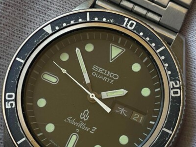 SEIKO SILVER WAVE Z 7564-6060 MENS DIVER