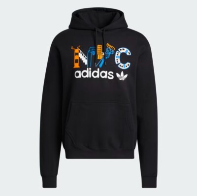 adidas label sweat hoodie