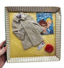 Vintage 1961 Barbie Ken Fashion RALLY DAY #788 Outfit Coat Hat Map Box Mattel