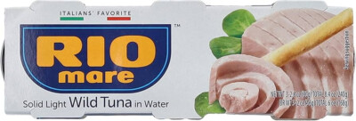 RIO MARE Canned Tuna Steak in Water Made in Italy 240g 8.4oz