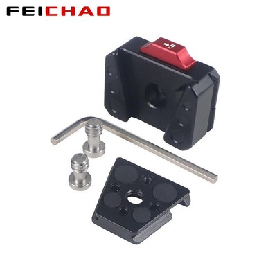 LED Light Head Clamp SLR for V Bracket Monitor Monitor Ball Mount Release Tripod