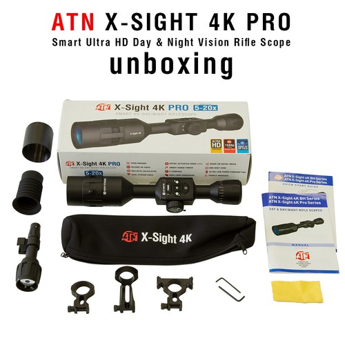 Refurbished ATN Mossy Oak Bottomland X-Sight 4K Pro 5-20x - Picture 12 of 12