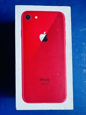 Apple iPhone 8 Plus Red 64 GB Empty Box Only No Accessories