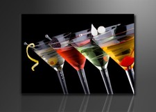 Quadro su tela Quadri moderni cocktail 120 x 80 cm  modello : XXL 5146
