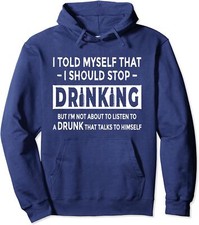 Beer Lover Drinking Myself Stop Beer Lover Drinking Unisex Hooded Sweatshirt