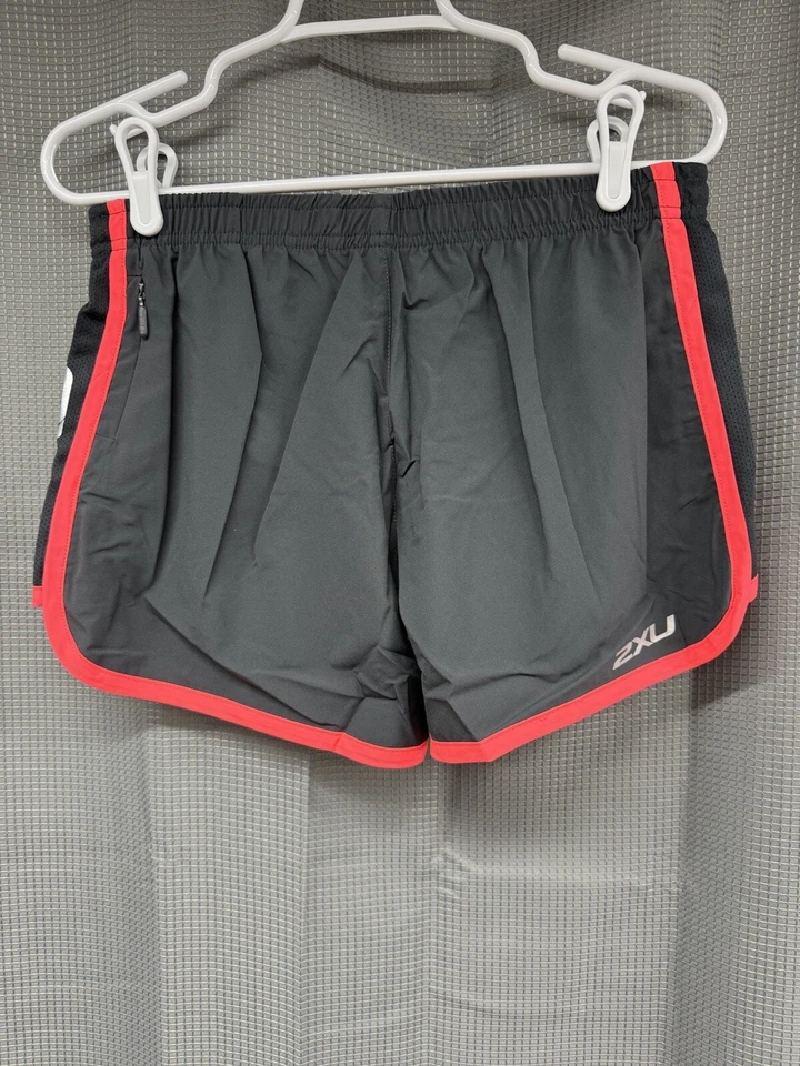 Pantalones cortos de running para mujer 2XU - WR1231b - carbón y rosa - talla grande - nuevos Foto 3 de 4