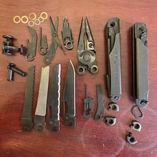 Parts from Black Oxide Leatherman Wave+ Plier Multitool: 1 Part For Mods/Repair