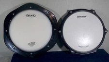 Lot Of 2 Practice Drum Pads 1 Ludwig 1 REMO Mapex Both 8" Diameter Pads