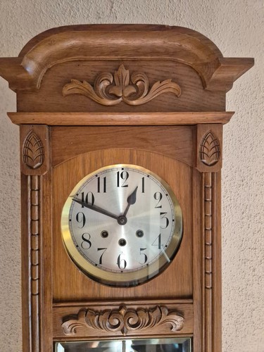 Antique German Westminster chime wall clock ( 0695 ) - Picture 8 of 20
