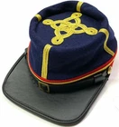 CIVIL WAR US UNION MAJOR ARTILLERY OFFICER KEPI FORAGE CAP HAT--ALL SIZES!!!