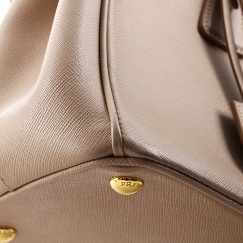 Prada Double Zip Lux Tote Saffiano Leather Small - Picture 7 of 9