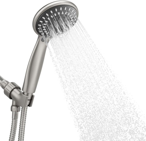 5-Settings Showerhead High Pressure Powerful Water Spray Shower Head Set