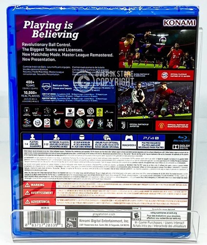 Pro Evolution Soccer PES 2016 + PES 2020 - PS4 - Brand New | Factory Sealed - Picture 8 of 10