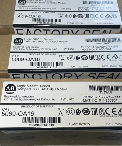 Allen Bradley 5069-OA16 Logix 5000 Compact 5000 Ac Output Module New US Free Tax - Picture 2 of 6