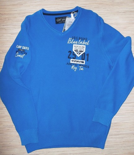 Neu artico Pullover M Strickpullover Camp Xl blu 3xl Xxl L David Xxxl nwxPWWXU
