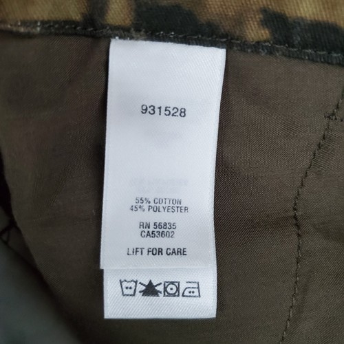 CABELAS Size Medium Jacket+Pants Mens Break Up Infinity Camo Cotton/Poly Bomber - Picture 18 of 18