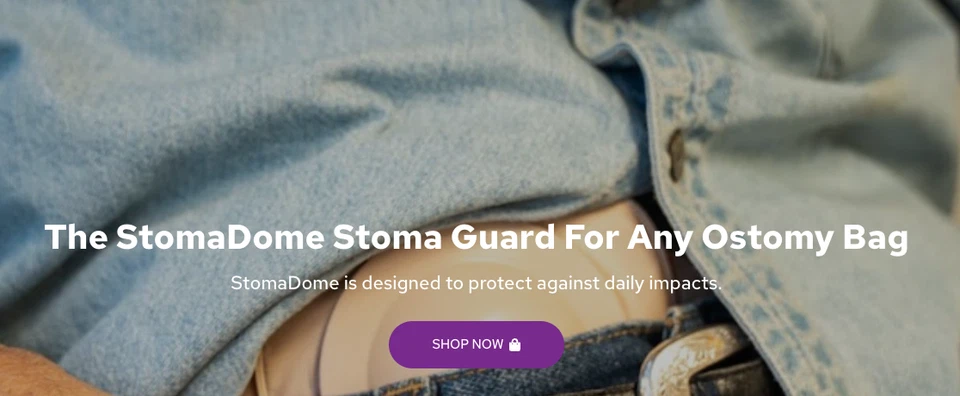 Protector de estoma para cualquier usuario de bolsa de ostomía - 1 paquete viene con 2 protectores Foto 2 de 4