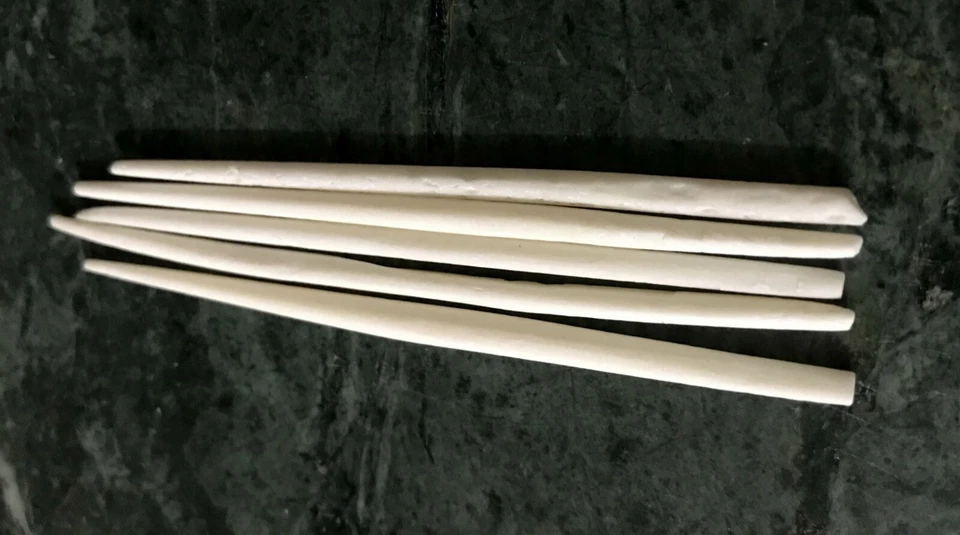 5 Bone Nails Pin Keel Used For Sitar Israj Dilruba Veena, Thin Bone sticks - Image 4 of 4