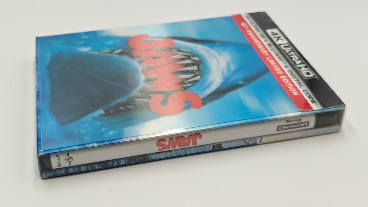 Jaws - 40th Anniversary Edition - 4K UHD Blu-ray OOP w/ Lenticular