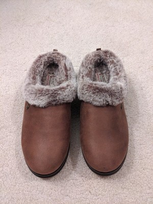 SKECHERS WOMEN S BOBS KEEPSAKES R E M MEMORY FOAM SLIPPER Size 9 NWOT