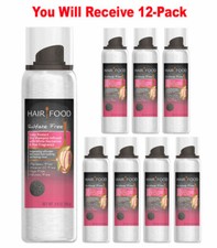 12x Clairol Hair Food Dry Shampoo Sulfate-Free Paraben-Free White Nectarine Pear