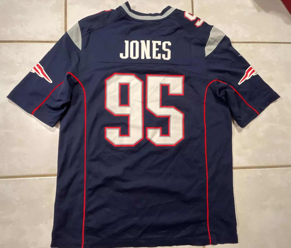 Patriots chandler 2025 jones jersey