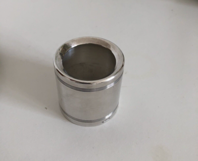 Rare Coquetier Christofle Avec Rond De Serviette Et Cuillère – Métal Argenté