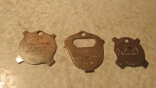 3 Old Advertising Pocket Screw Drivers- Sears- VFW- Dekalb Seed