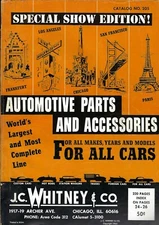J.C. Whitney auto parts/perf. catalogs. 1963-1973. Sold separately-your choice.