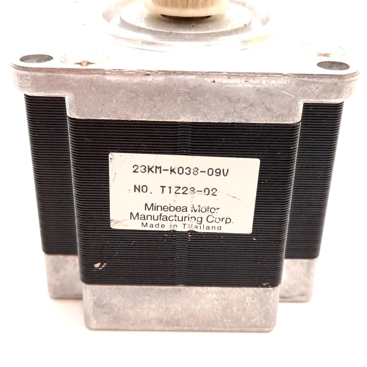 Minebea 23KM-K038-09V Stepping Motor, Resolution 1.8°/Step, Shaft