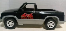 American Plastic Toy Inc Black 4x4 Sport Truck Promo Item 16" Long *Cab Damaged 