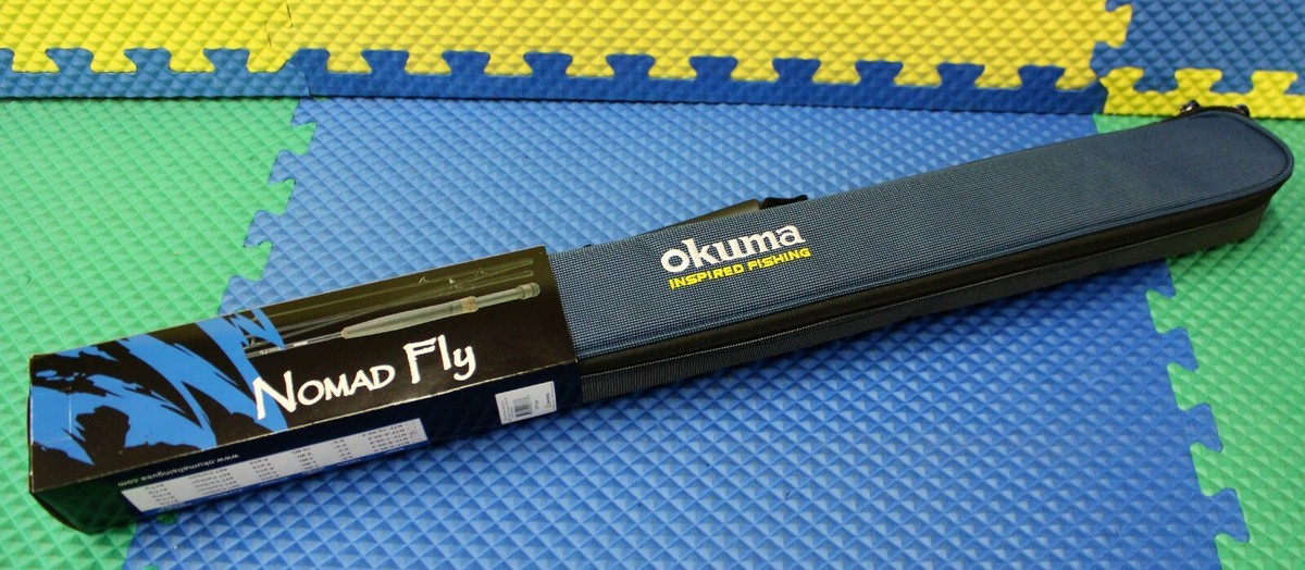 okuma 4-piece fly rod SLV Rods ton carbon blank is ultra Okuma Nomad Fly Rod 9'