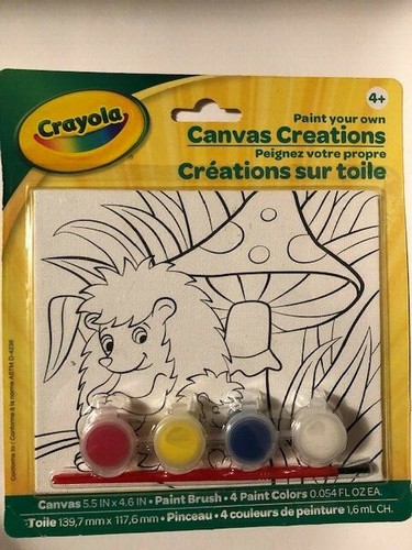 Crayola Canvas Creations - Malen Sie Ihre eigene Mini Leinwand - inkl. Leinwand, Farben - Bild 3 von 6