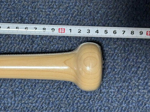 Mizuno Hard Baseball Wooden Bat MZM62 Red/White with Bat Case F/S From Japan - Picture 7 of 8